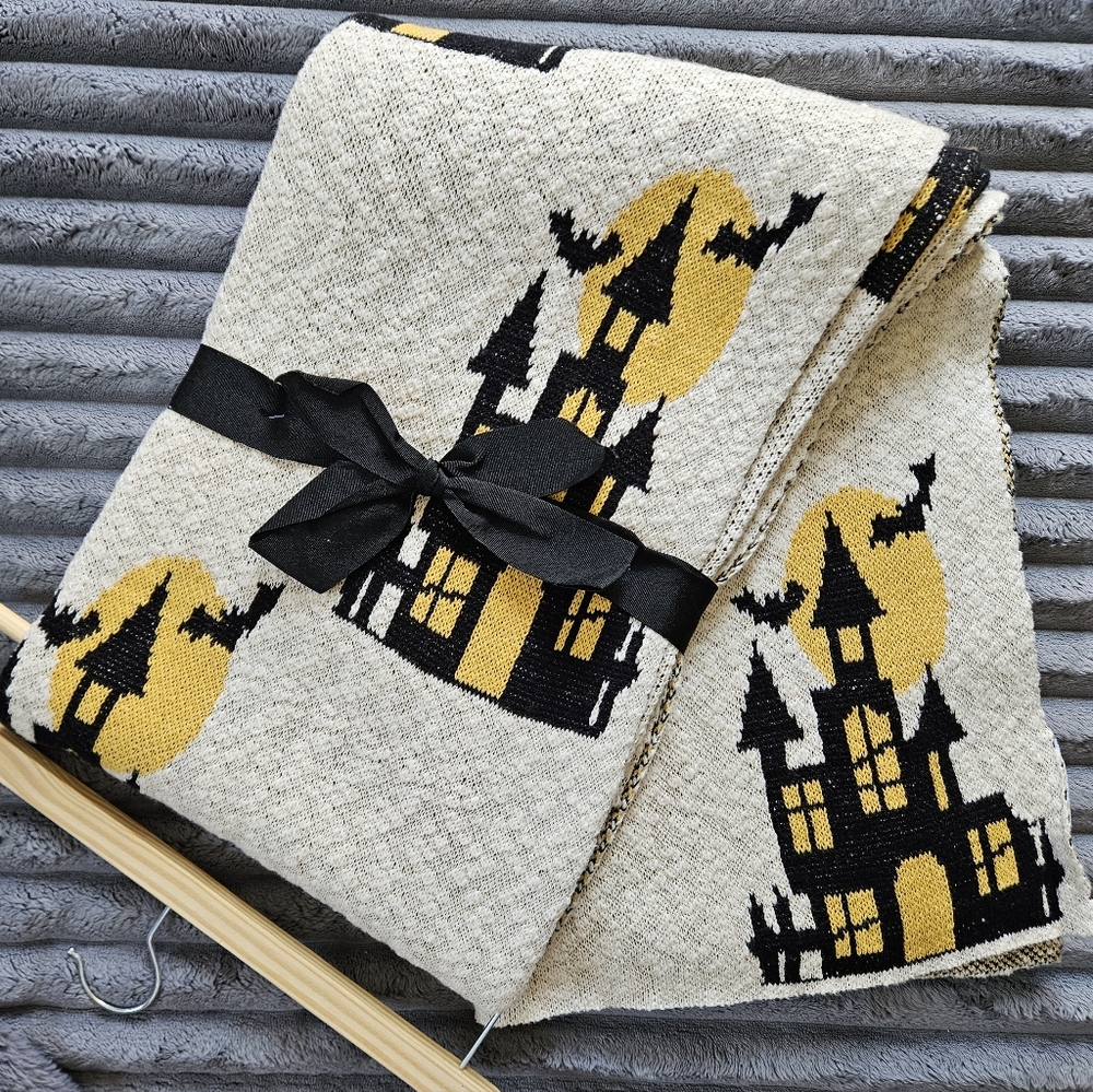Skeleton in the Closet Halloween Blanket